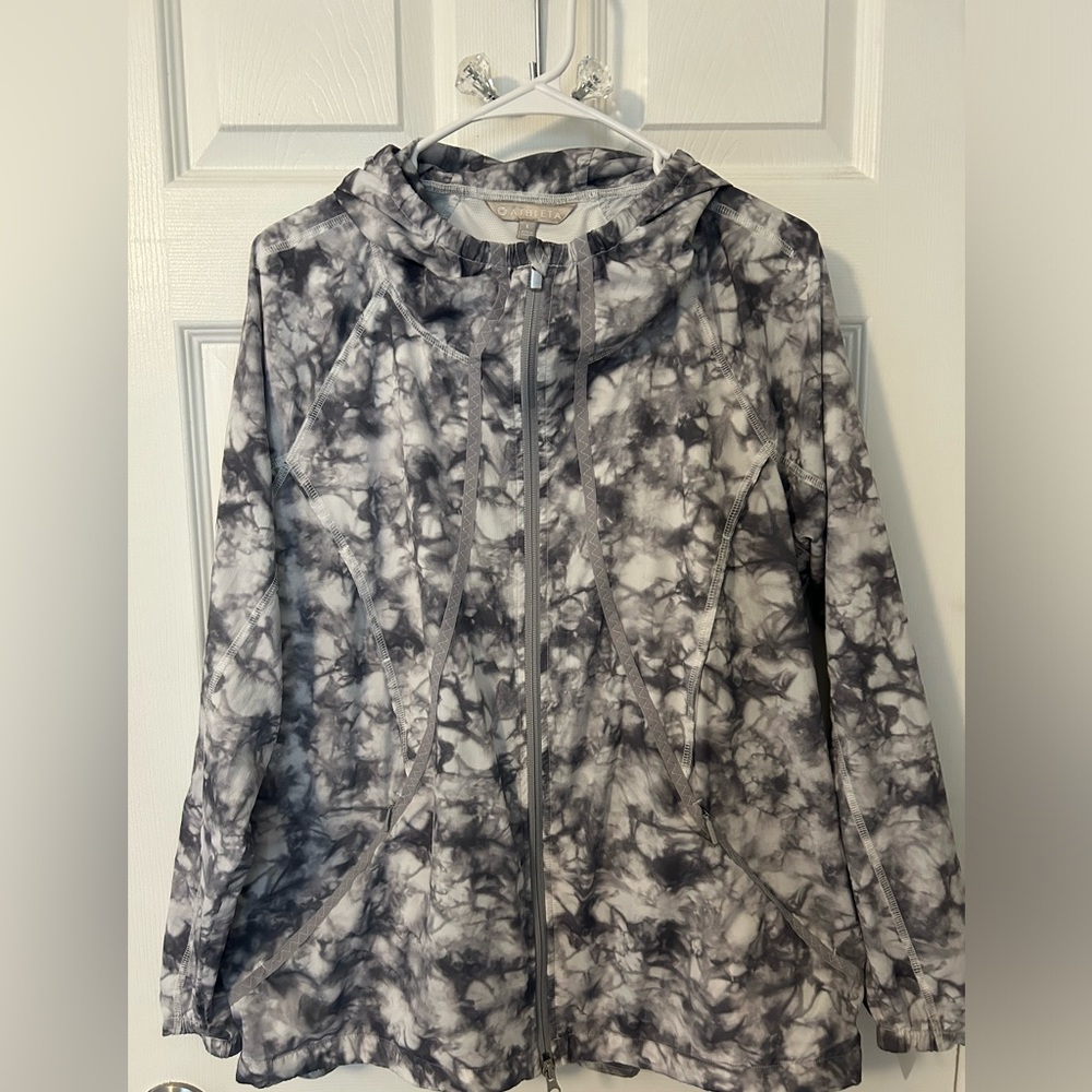 Athleta tie-dye Catalina full zip jacket